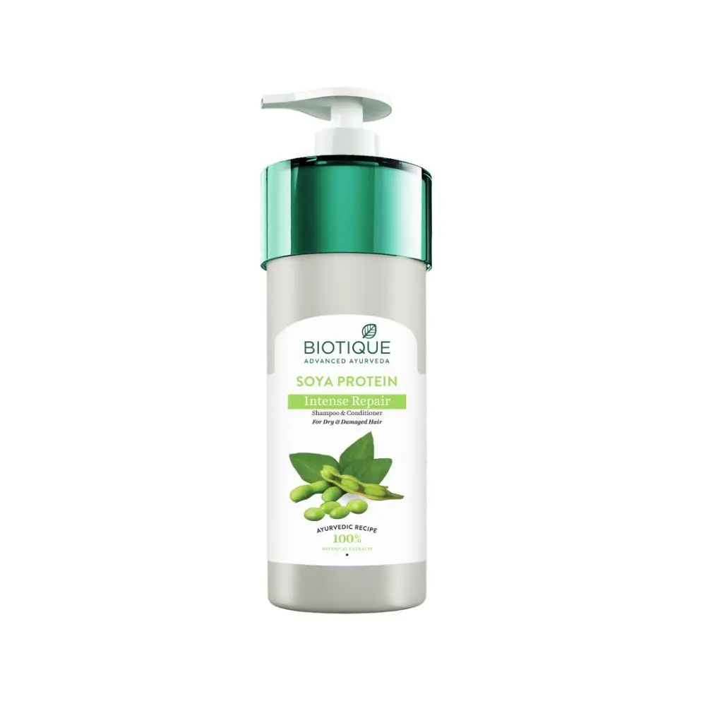 Biotique Soya Protein Fresh Nourishing Shampoo & Conditioner (800 ml)