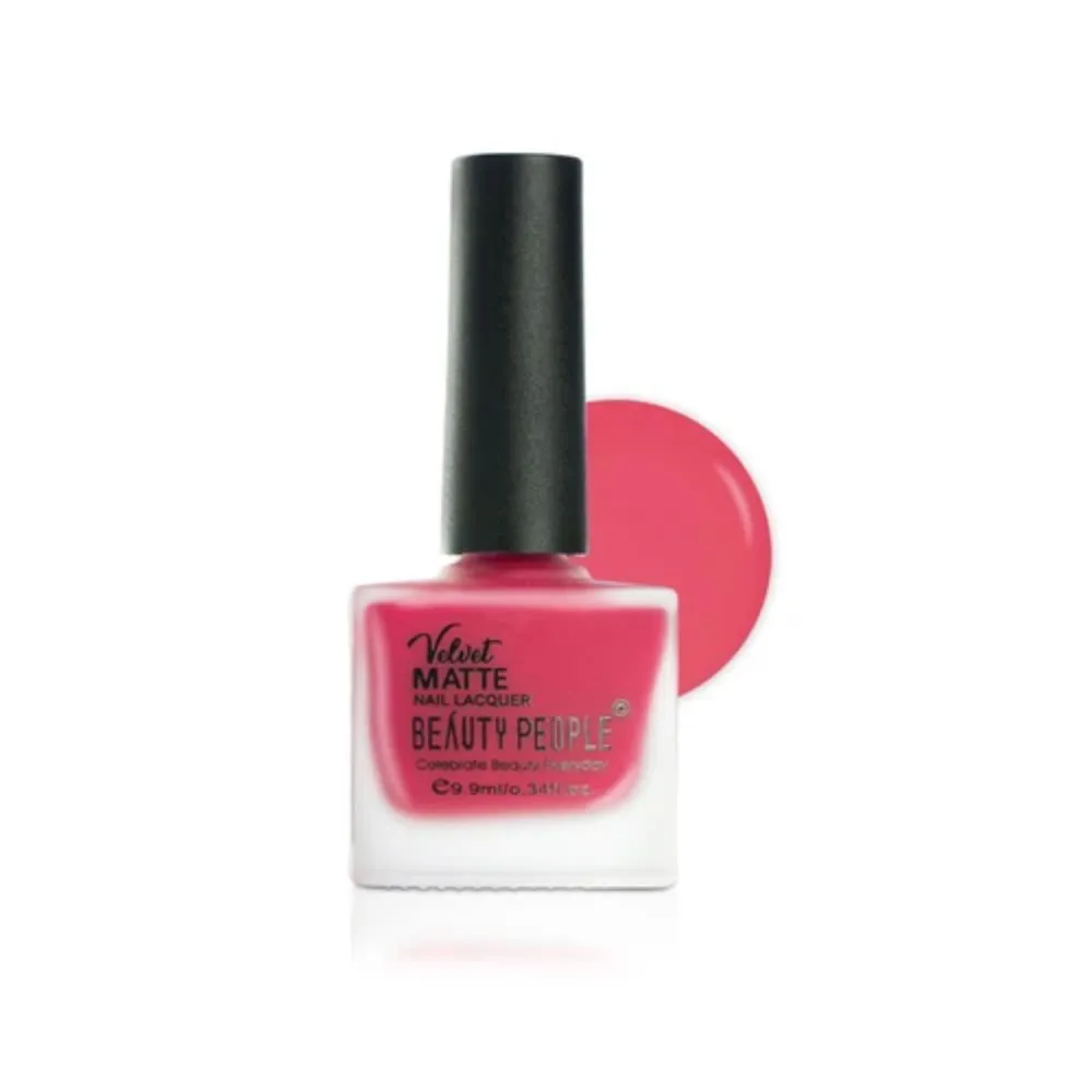 Beauty People Velvet Matte Nail Polish - Fuschia 367