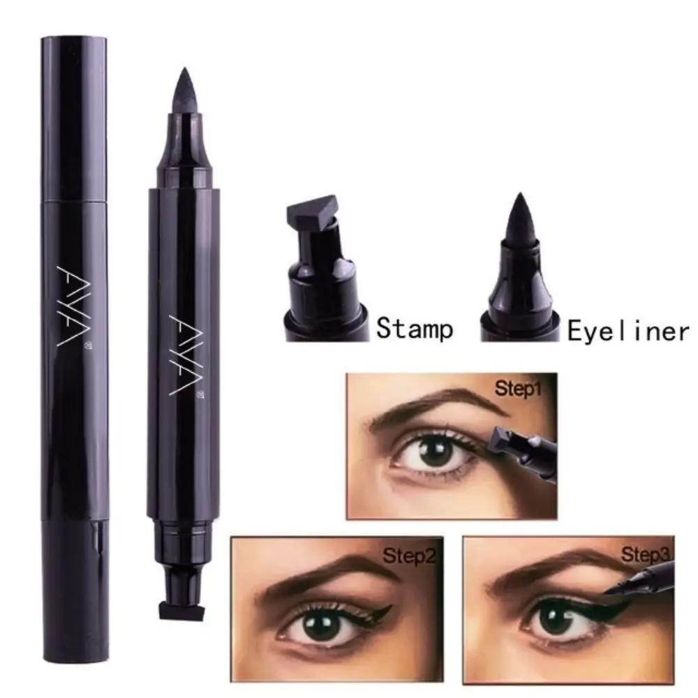 AYA Professional Make Up Magic Eyeliner & Seal Eyeliner, Black (3.5 ml)