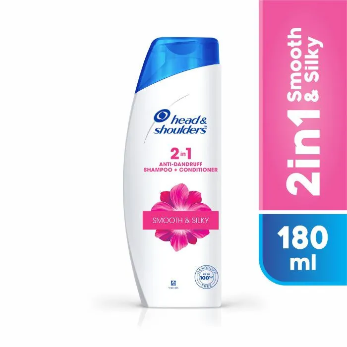 Head & Shoulders Smooth and Silky 2-in-1 Anti-Dandruff Shampoo + Conditioner