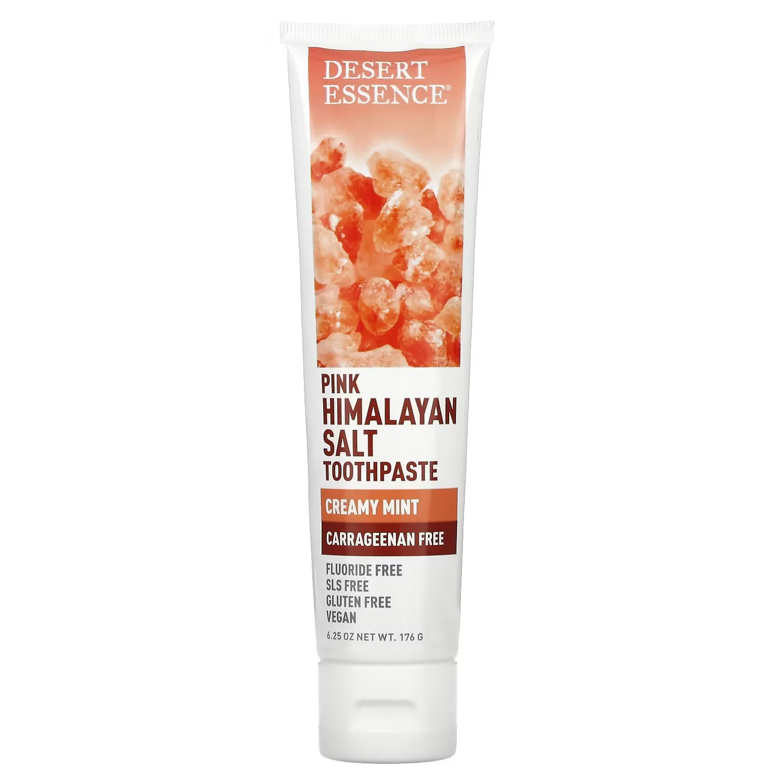 Pink Himalayan Salt Toothpaste, Creamy Mint, 6.25 oz (176 g)