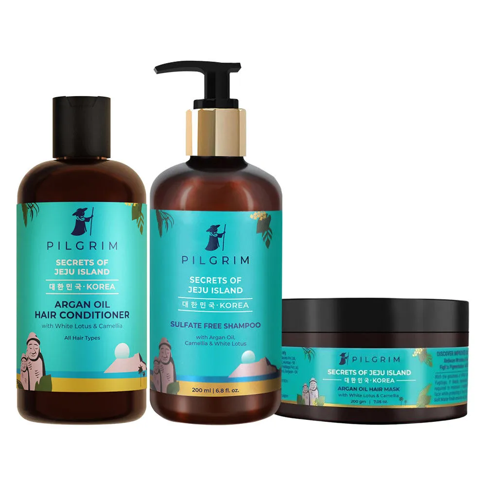 Pilgrim Jeju Hair Care Kit