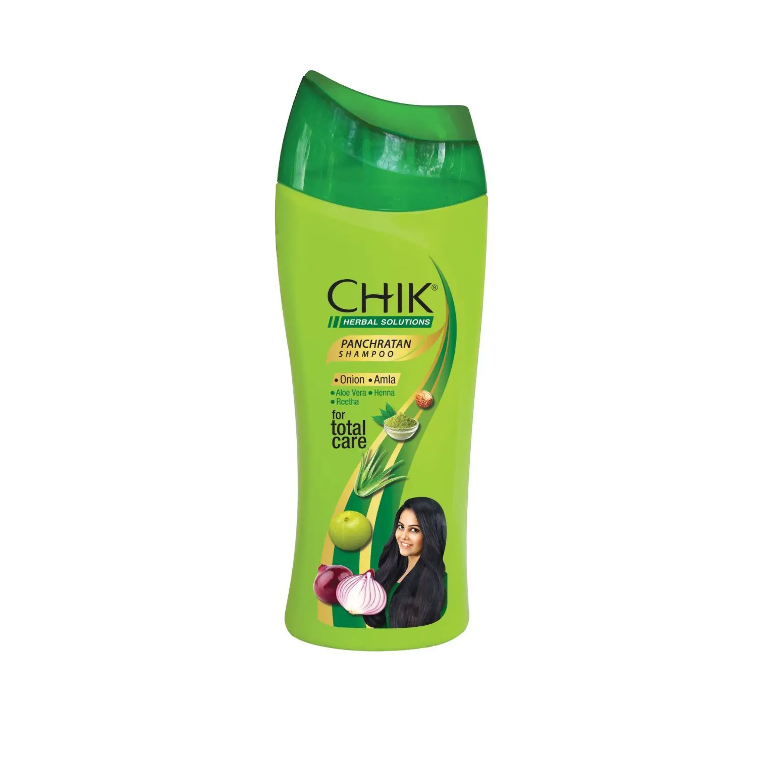 Chik Panchratan Herbal Solution Total Hair Care Shampoo, For Soft, Smooth & voluminous Hair, 175ml