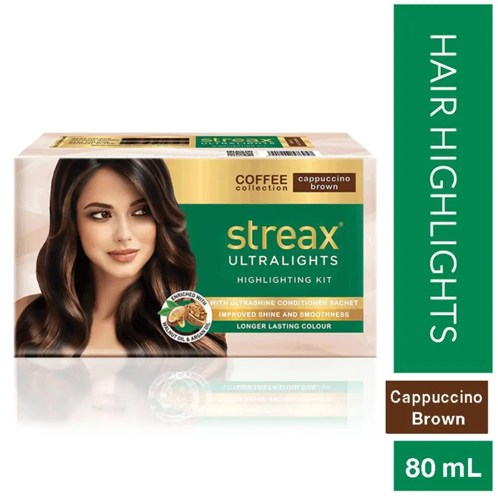 Streax Coffee collection Ultralights Highlighting Kit - Cappuccion Brown (80 ml)