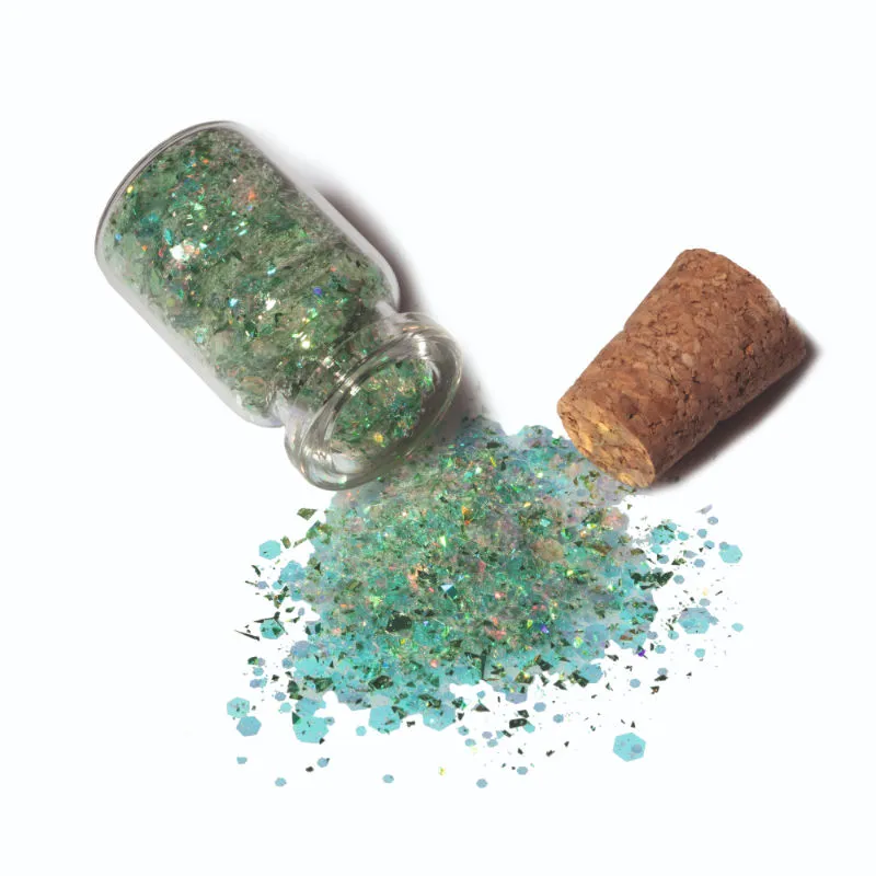 Kingdom Of Lashes Eye Glitter - Green Glitz