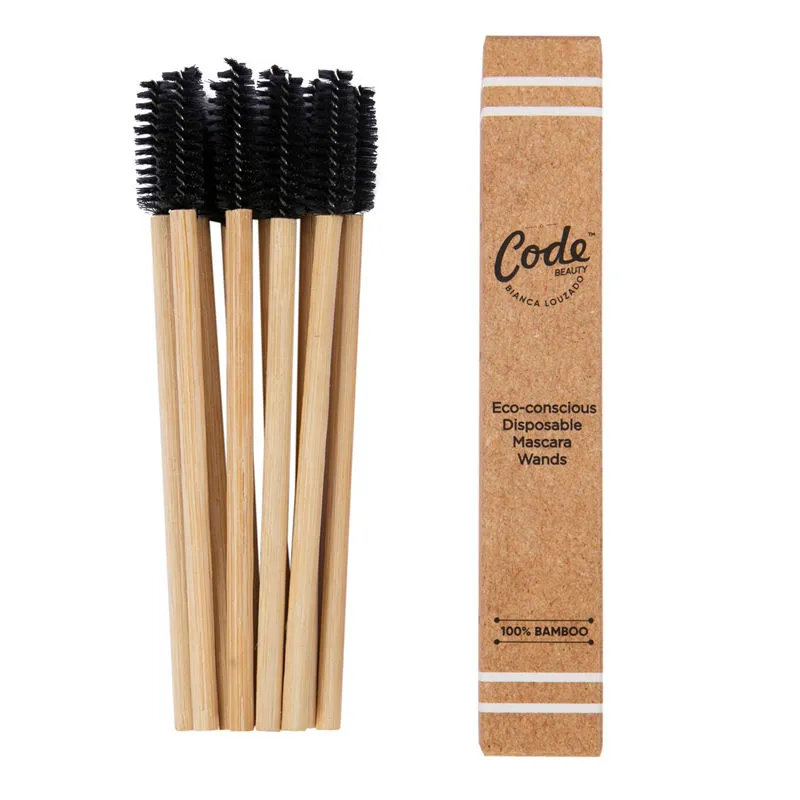 Code Beauty Disposable Bamboo Mascara Wands