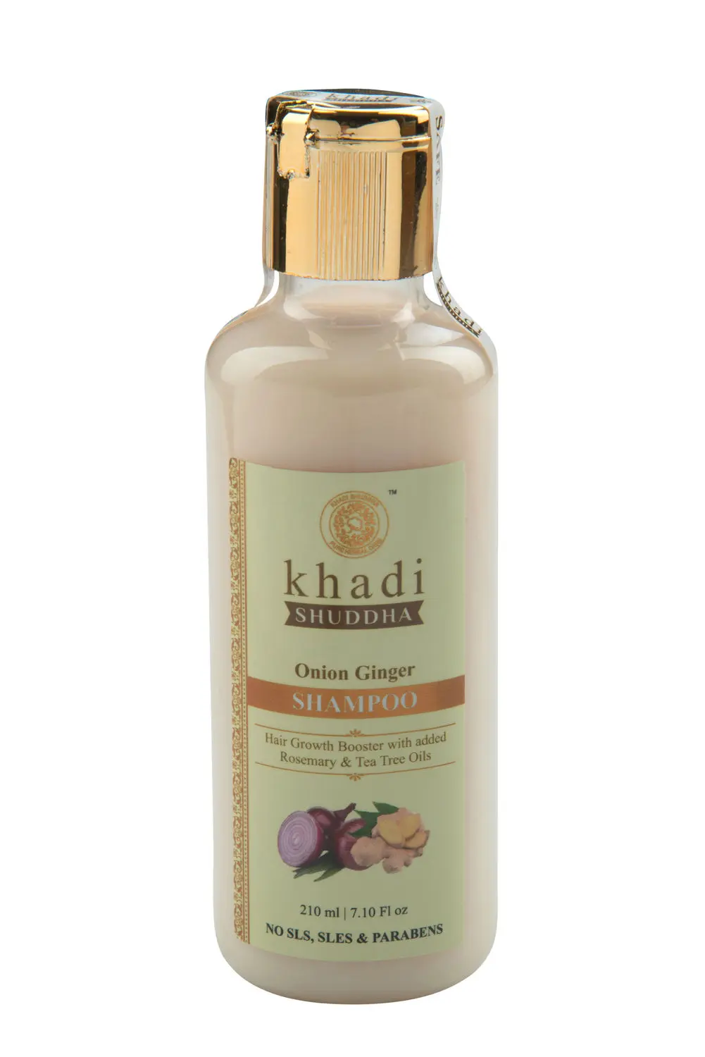 Khadi Shuddha Onion Ginger Shampoo - No Sls Sles & Paraben