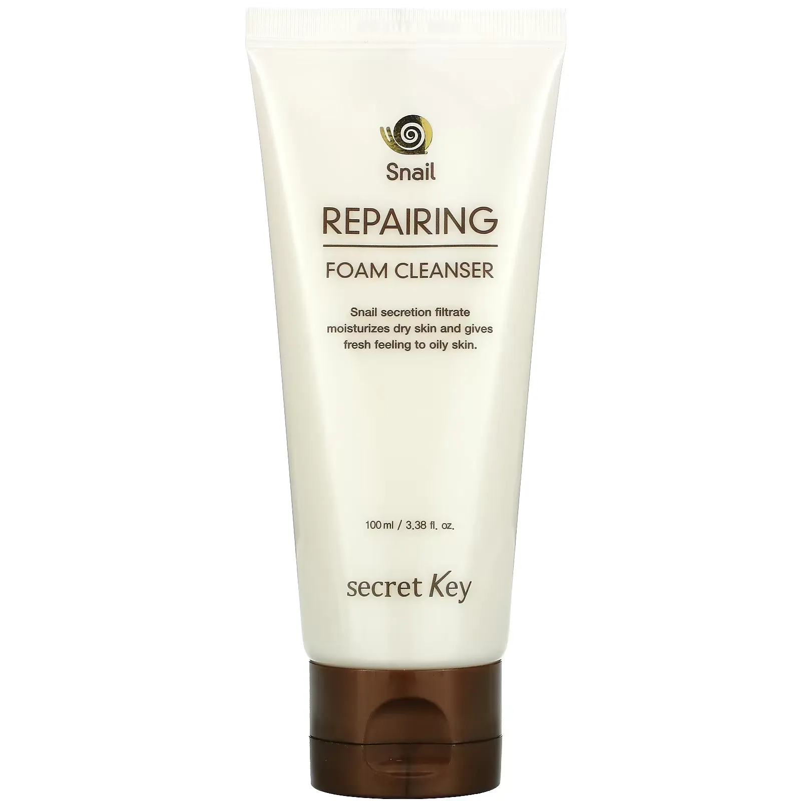 Snail Repairing Foam Cleanser, 3.38 fl oz (100 ml)