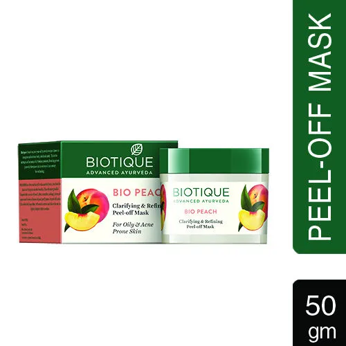 Biotique Bio Peach Clarifying & Refining Peel - Off Mask