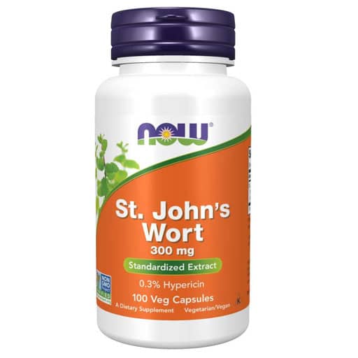 NOW St. John's Wort Extract - 300 mg - 100 Veg Caps