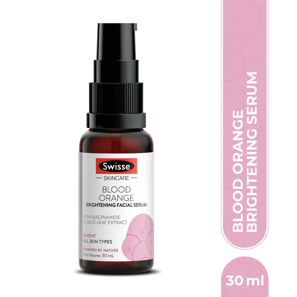 Swisse Blood Orange Brightening Facial Serum with Vitamin C & Niacinamide(All Skin Type)