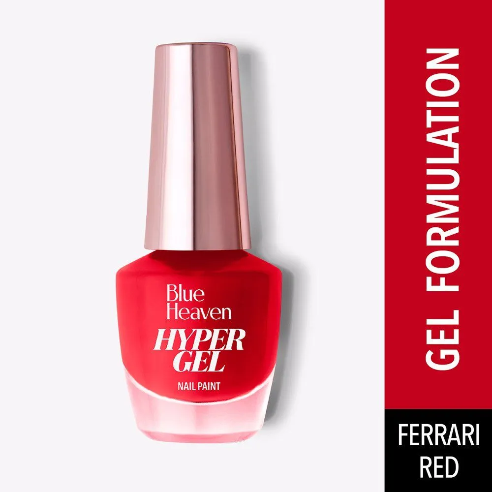 Blue Heaven Hypergel Nail Paint - Ferrari Red