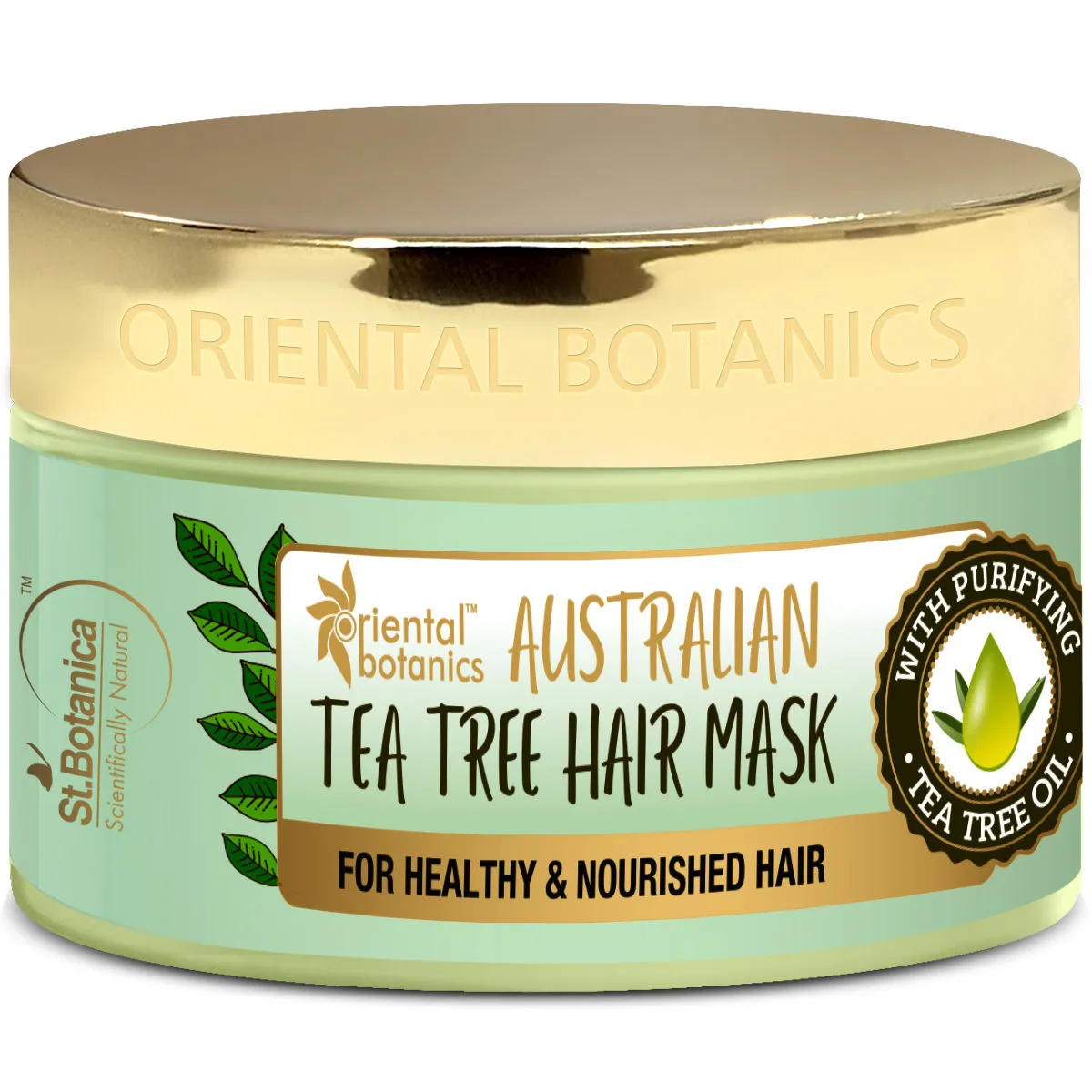 Oriental Botanics Australian Tea Tree Hair Mask For Healthy And Nourished Hair