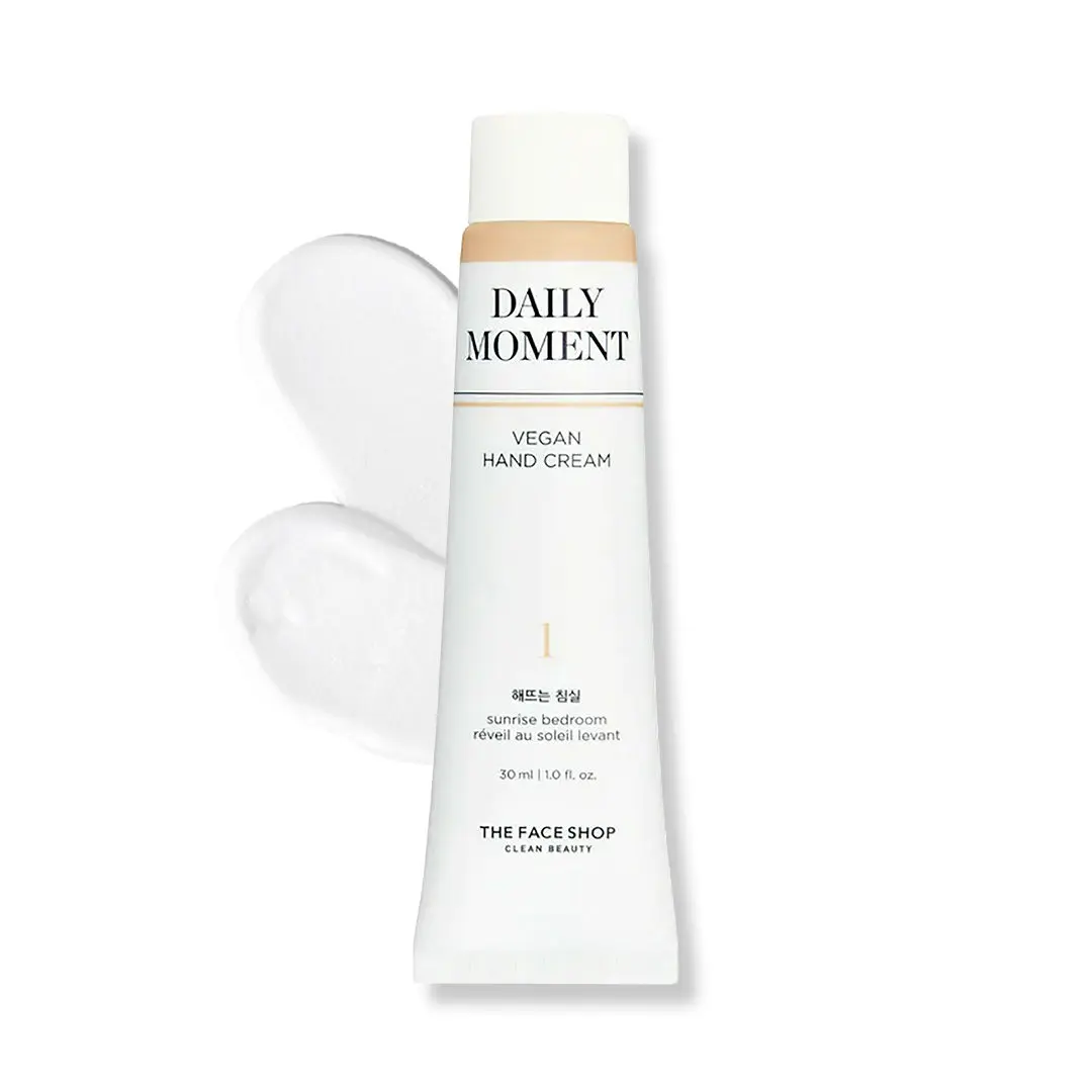 The Face Shop The Face Shop Daily Moment Vegan Hand Cream - Sunrise Bedroom with Hyaluronic Acid & Shea Butter, Non-Greasy hand care cream 30 ml