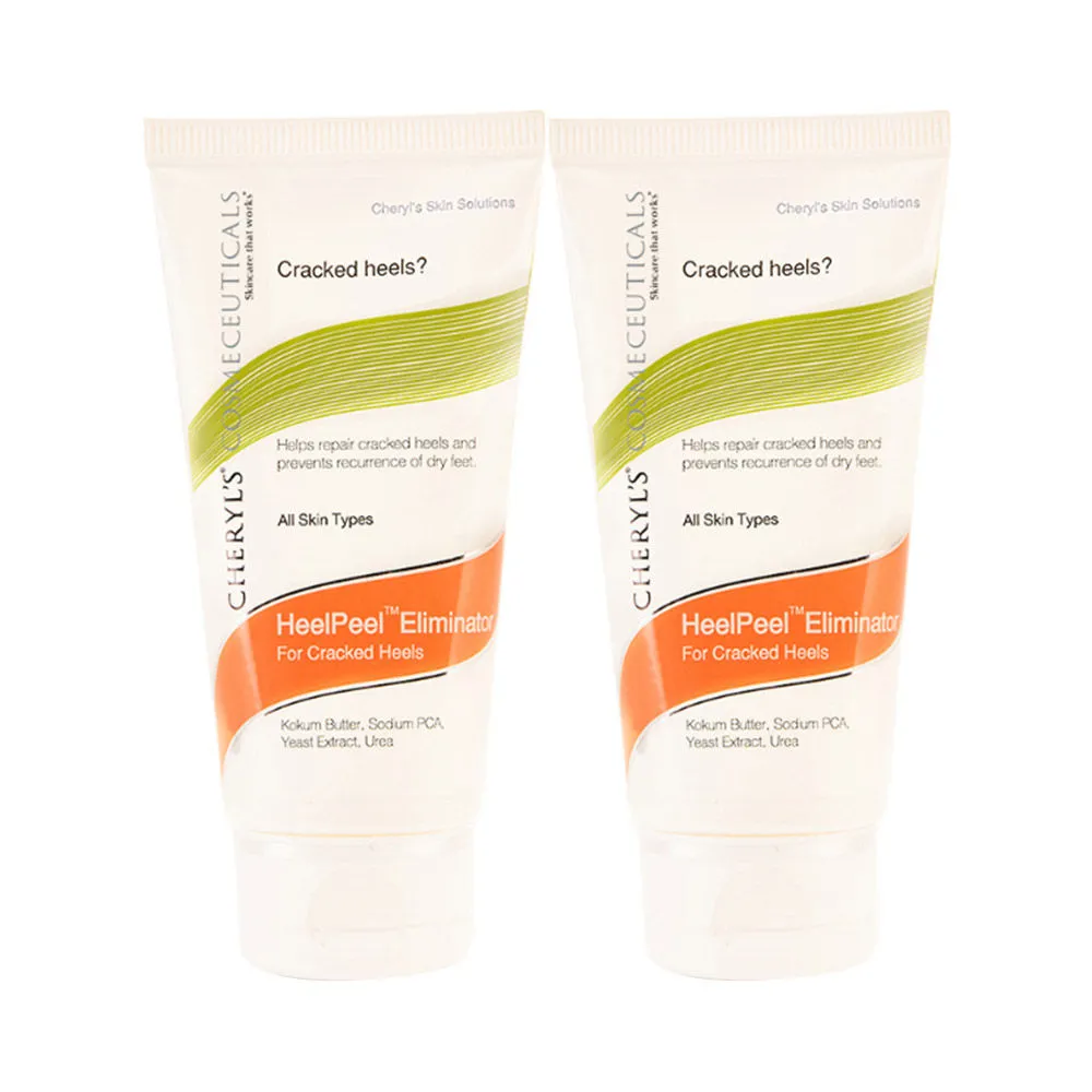 Cheryl's Cosmeceuticals Heelpeel Cracked Heel Eliminator Pack Of 2