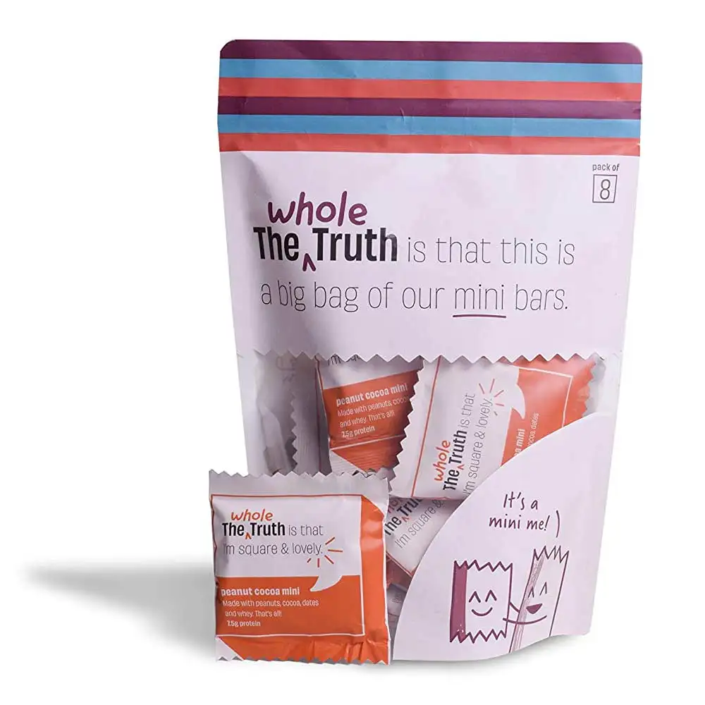 The Whole Truth Mini Protein Bars,  8 bar(s)  Peanut Cocoa