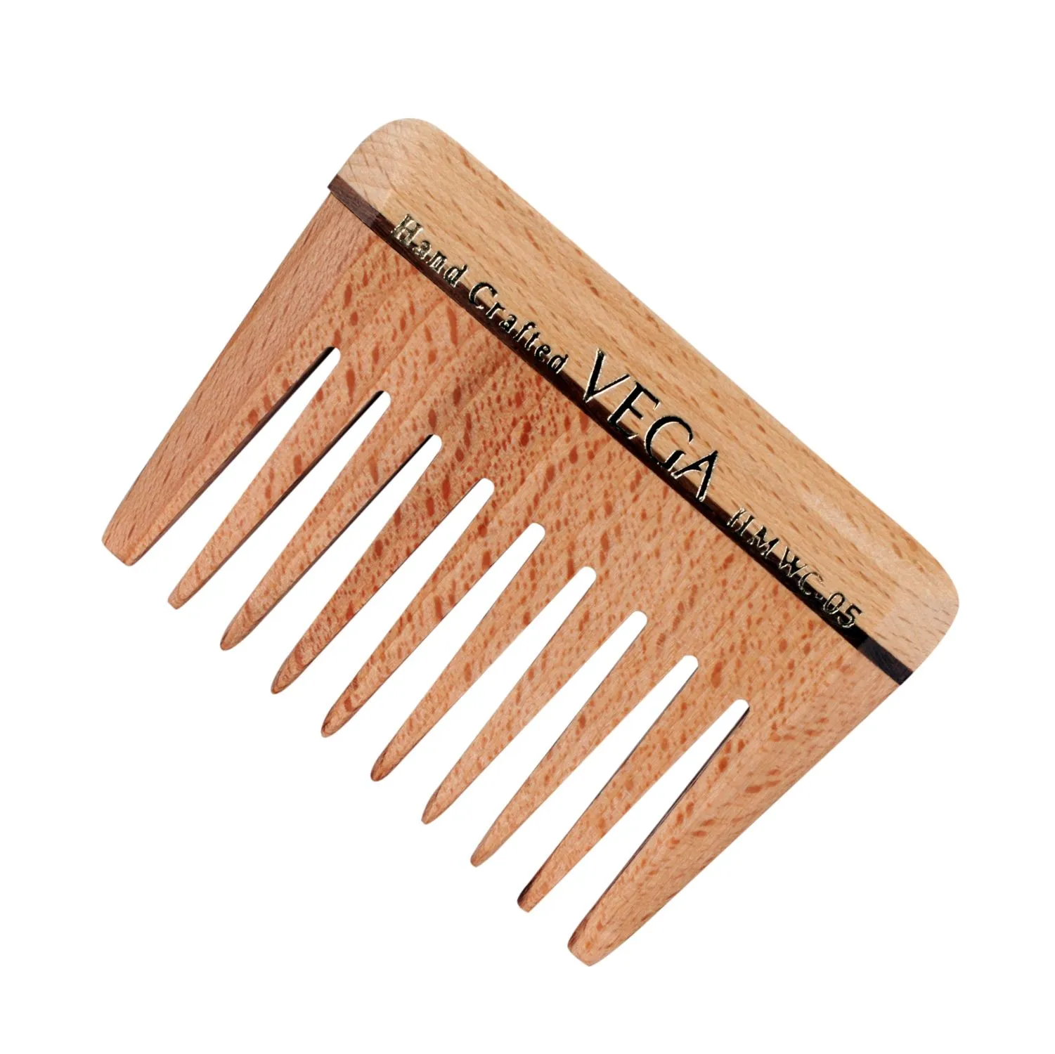 VEGA Wide Tooth Wooden Comb (HMWC-05)