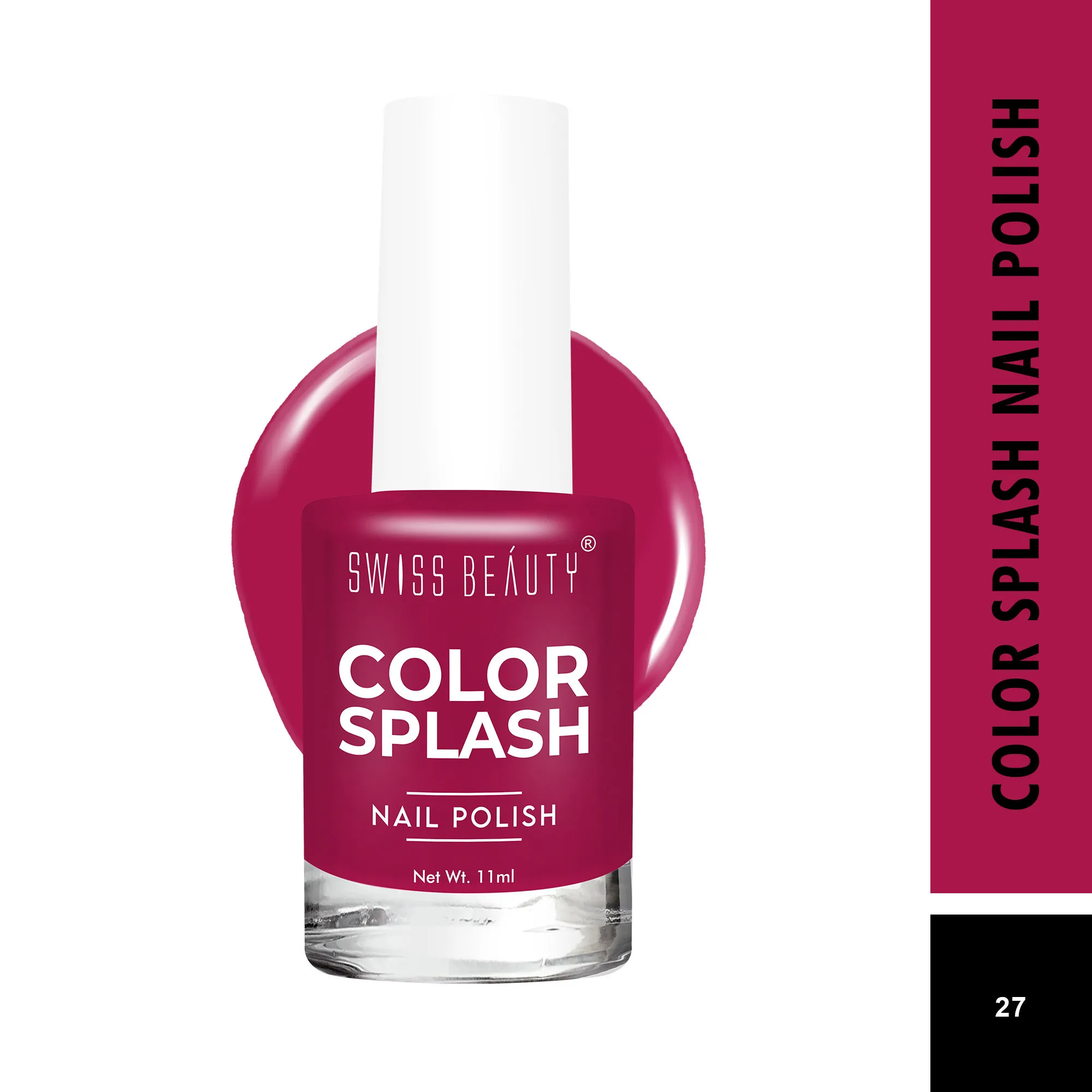 Swiss Beauty Color Splash Nail Polish - Shade-27