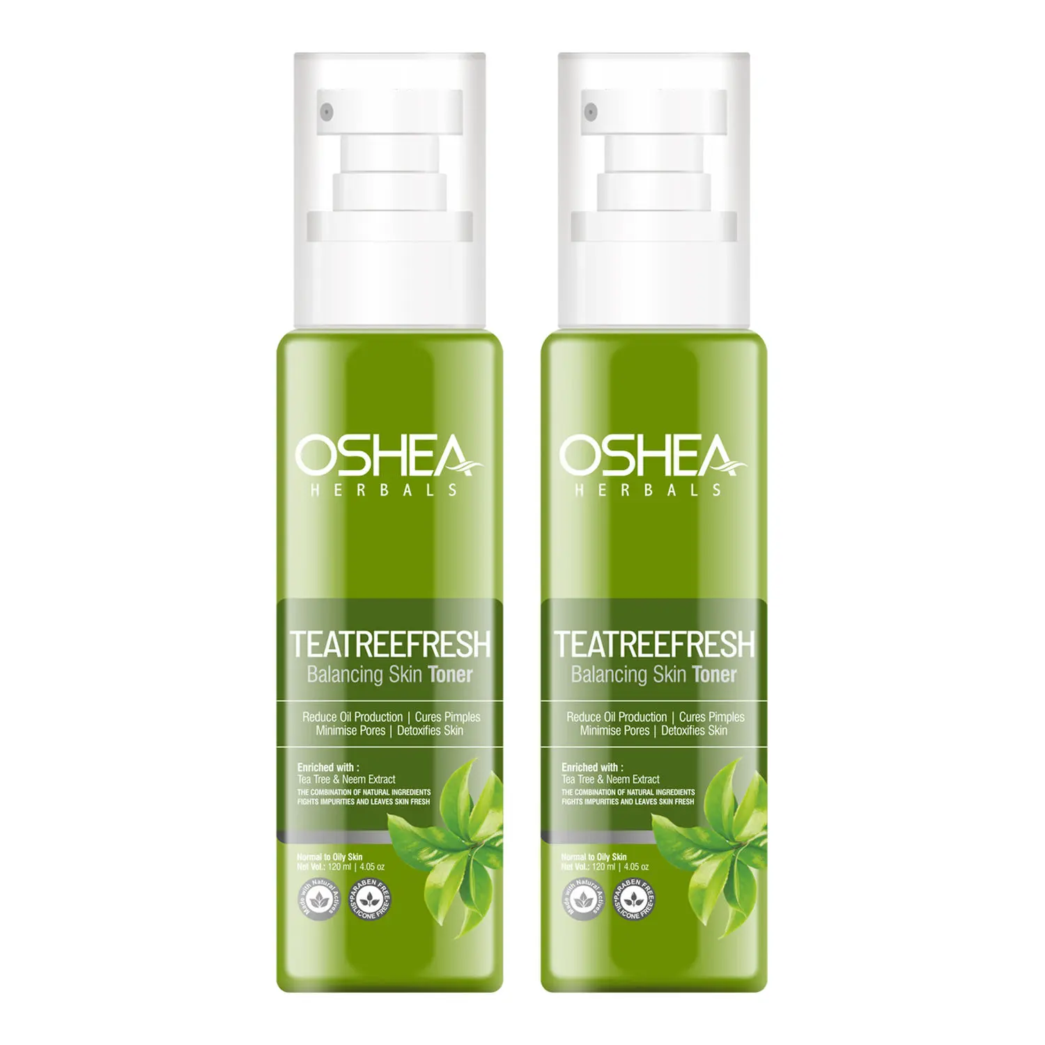 OSHEA HERBALS Teatree Fresh Skin Toner (Pack of 2 )