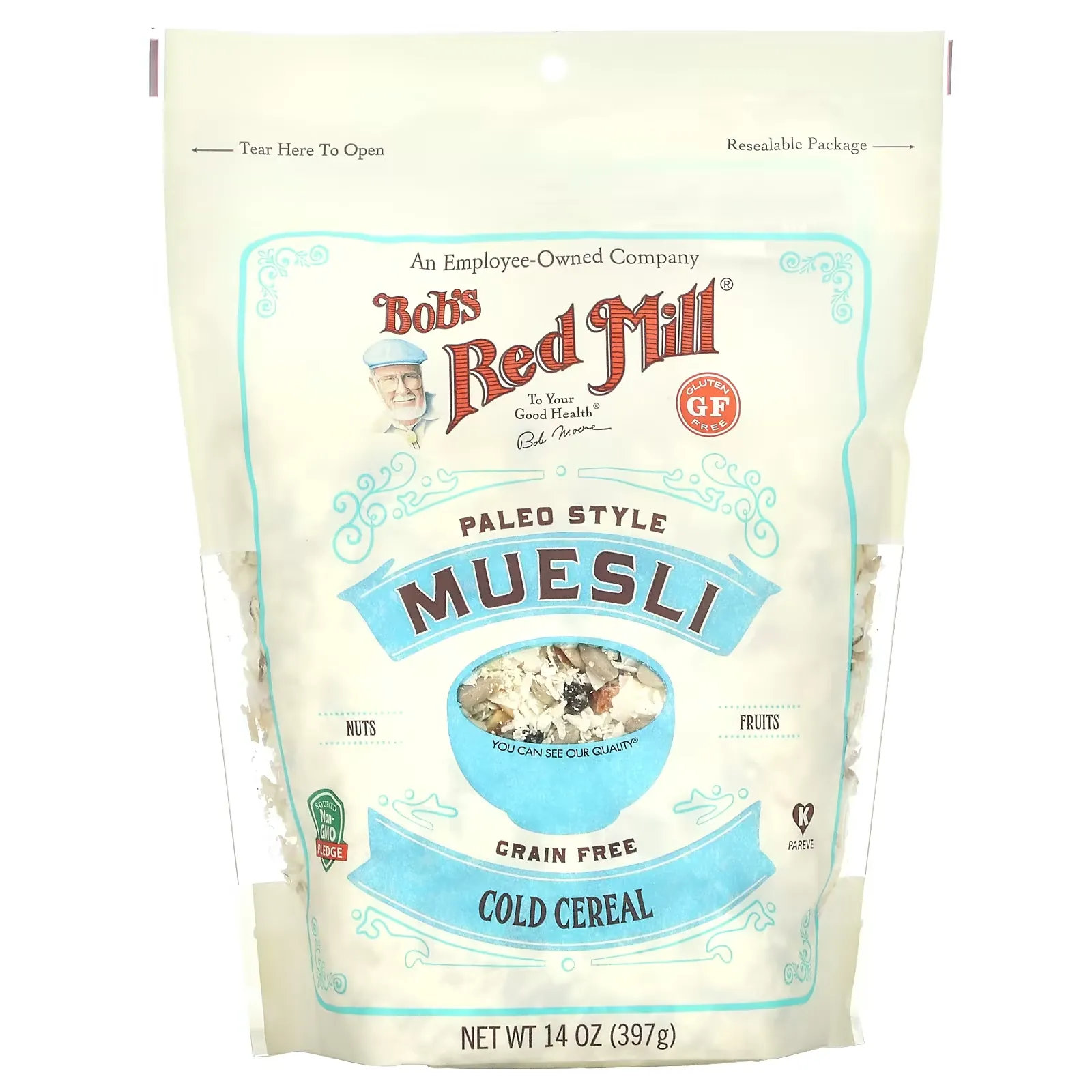 Muesli, Paleo Style, Gluten Free, 14 oz (397 g)