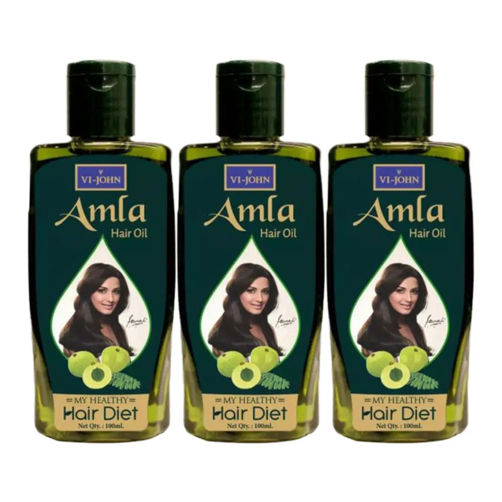 VI-JOHN Amla Hair Oil - Pack of 3