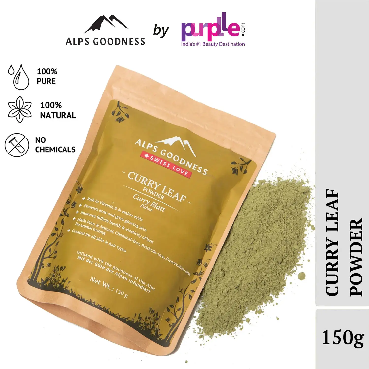 Alps Goodness Powder - Curry Leaf (150 g)