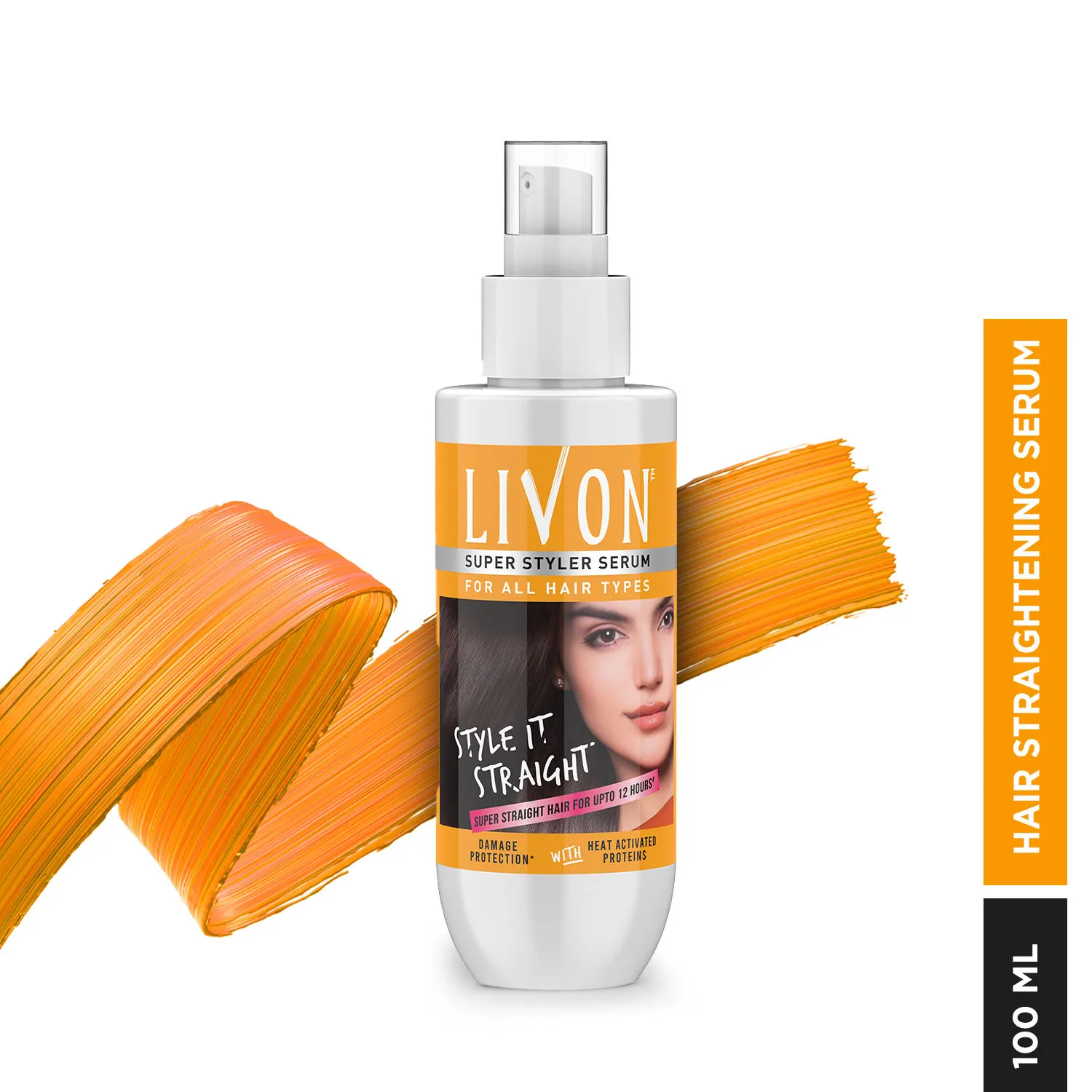 Livon Super Styler Hair Serum for Women & Men for Hair Straightening