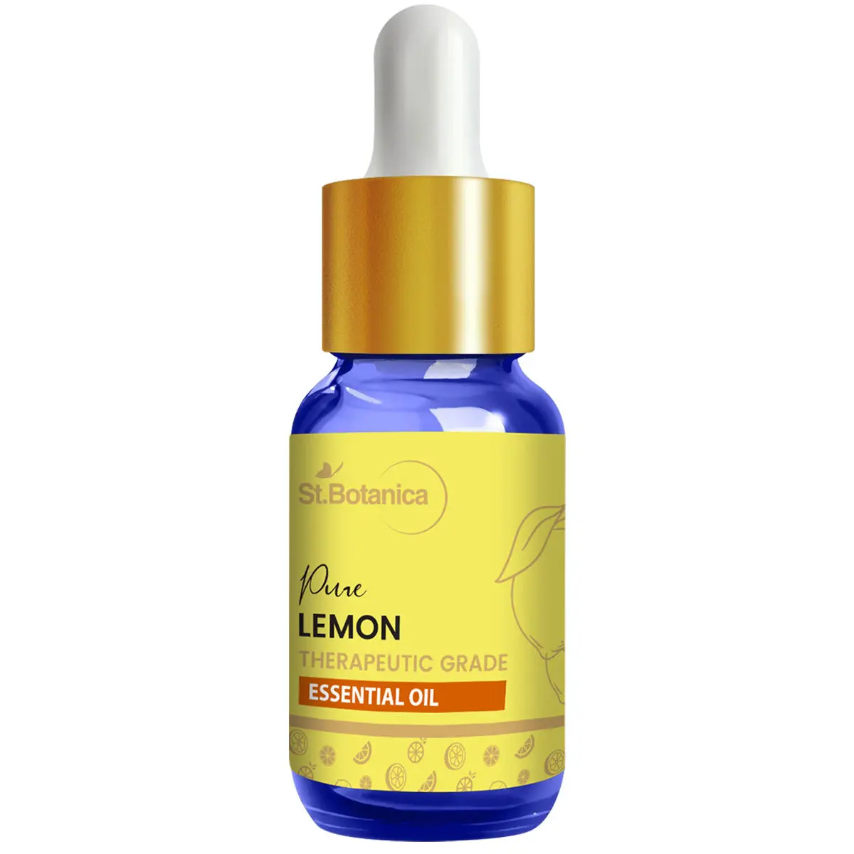 St.Botanica Pure Lemon Therapeutic Grade Essential Oil (15 ml)