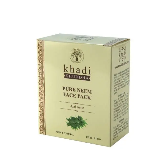 Khadi Shuddha Pure Neem Face Pack - Anti Acne