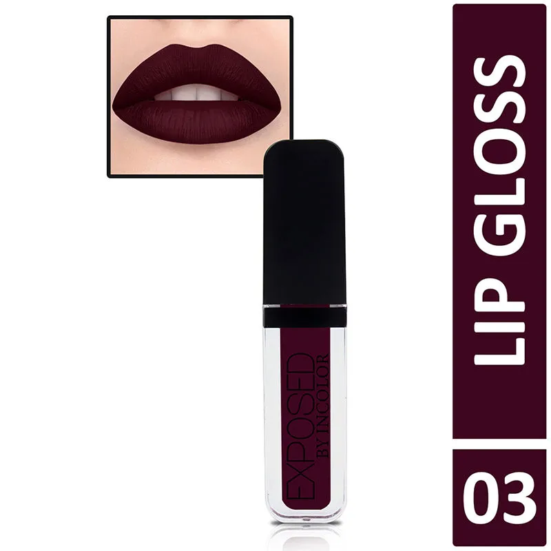 Incolor Exposed Soft Matte Lipgloss - 3