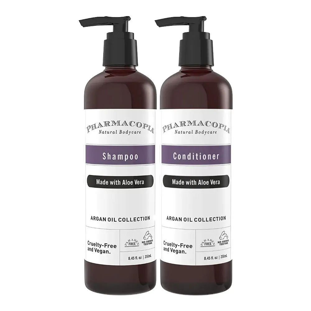 Kimirica Pharmacopia Argan Oil Shampoo & Conditioner Hair Care Duo