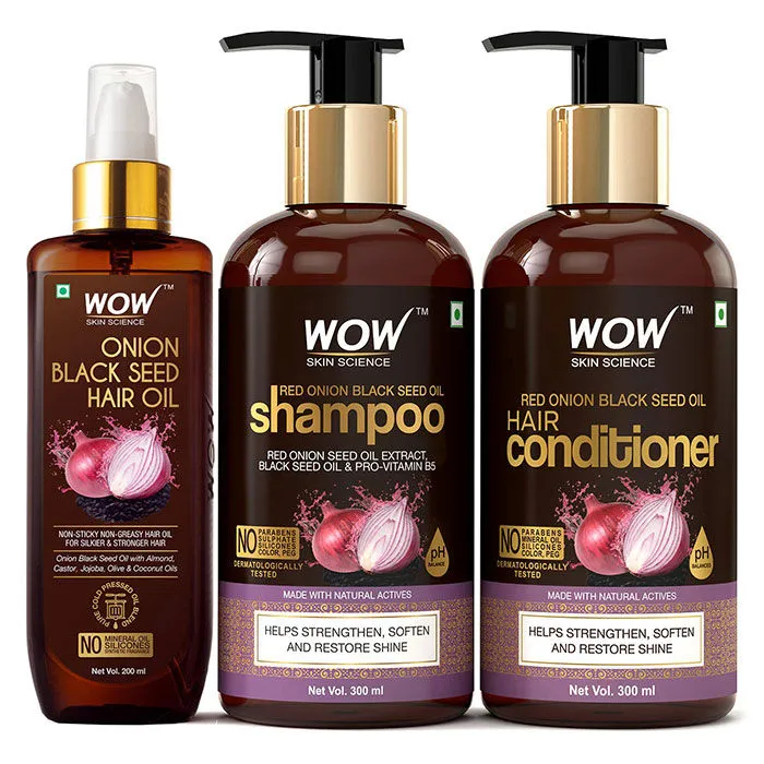 WOW Skin Science Onion Anti Hair Fall Range