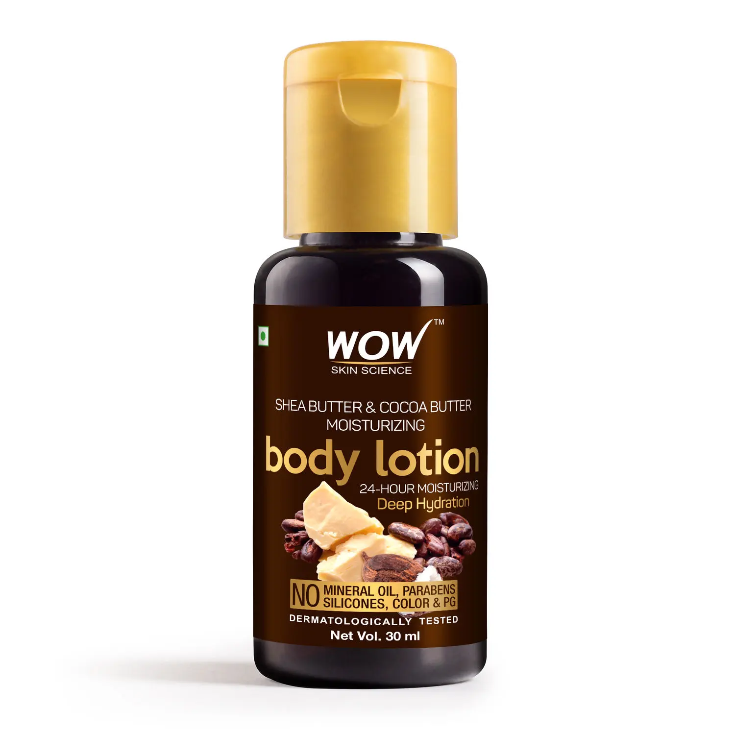WOW Skin Science Shea & Cocoa Butter Body Lotion (30 ml)