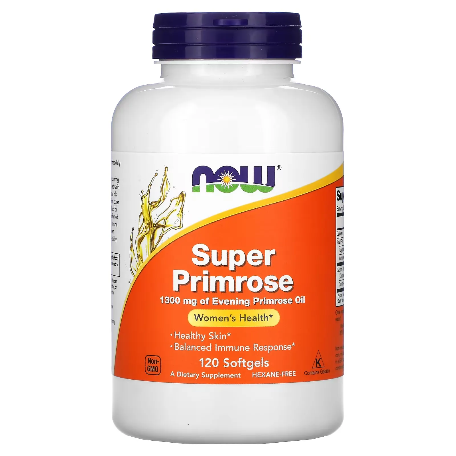 Super Primrose, Evening Primrose Oil, 1300 mg, 120 Softgels