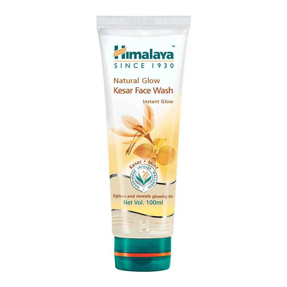 Himalaya Natural Glow Kesar Face Wash (100 ml)