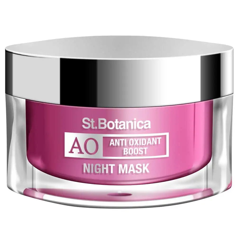 St.Botanica Anti Oxidant Boost Night Mask,  50 g  for All Skin Types