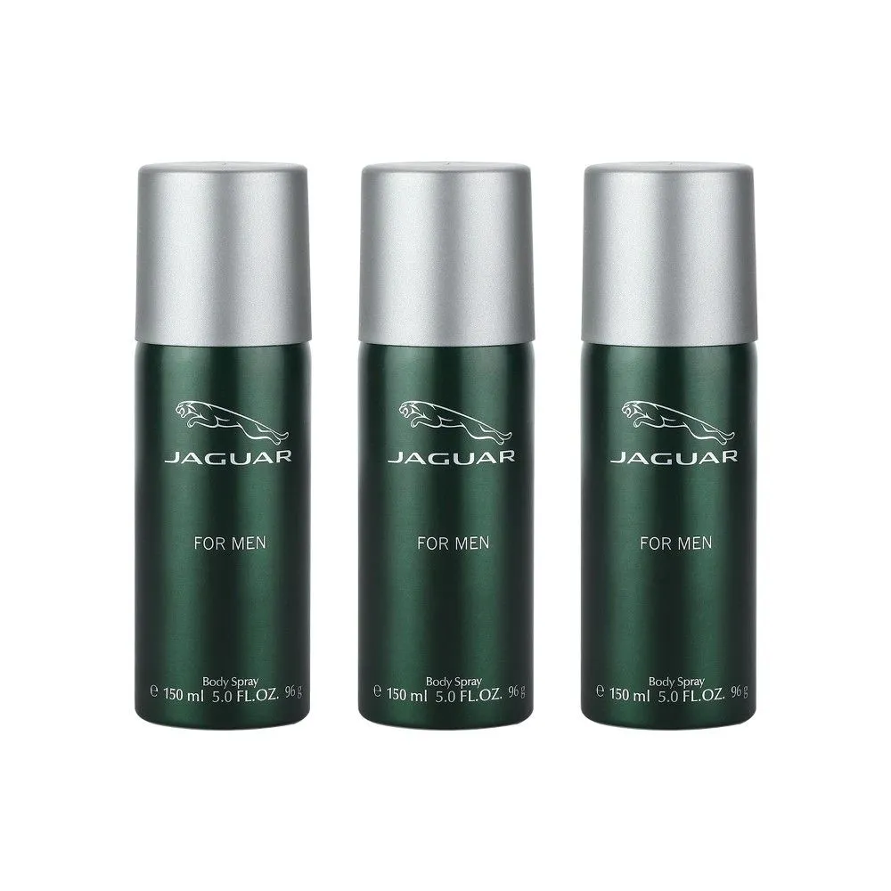 Jaguar For Men Deodorant Spray (Pack Of 3)