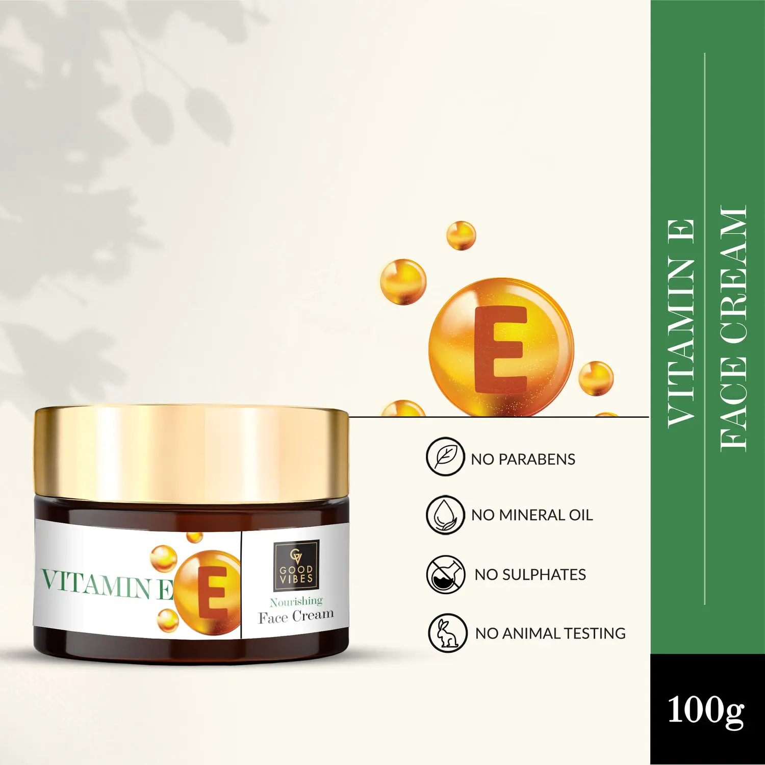 Good Vibes Nourishing Face Cream - Vitamin E (100 g)