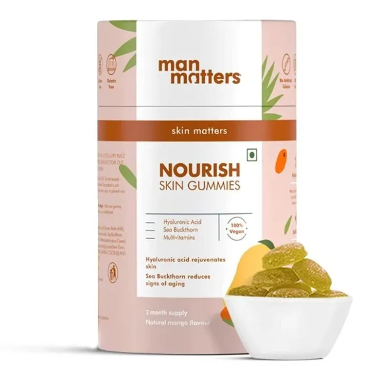 Man Matters Nourish Skin Gummies For Glowing Skin