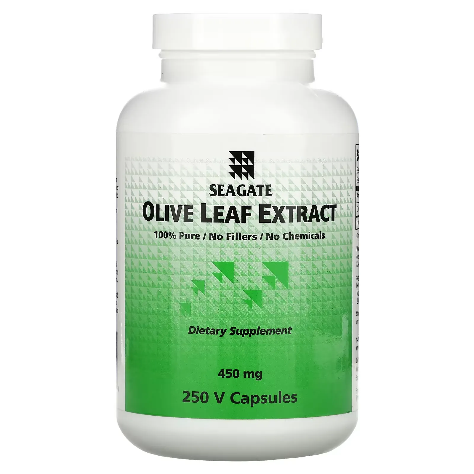 Olive Leaf Extract, 450 mg, 250 V Capsules