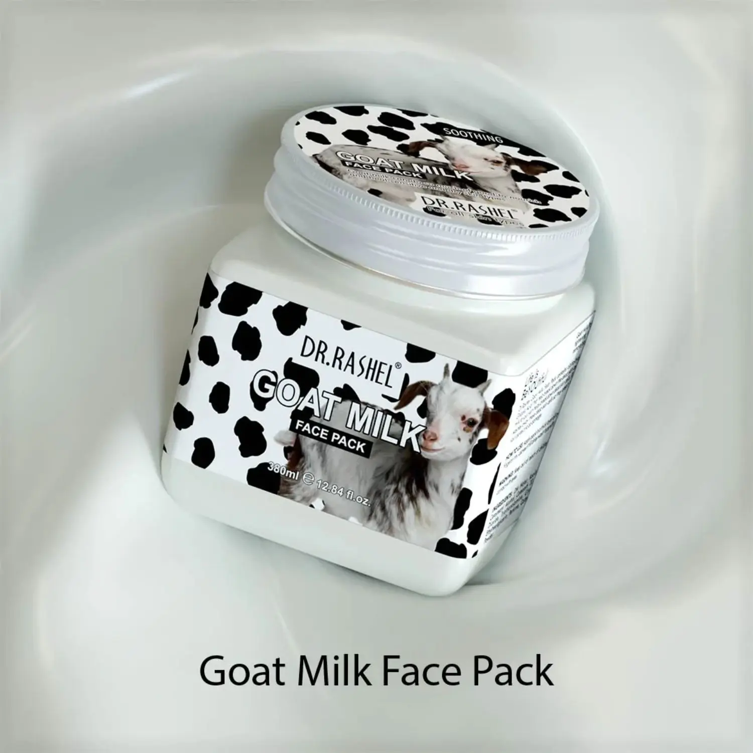 Dr.Rashel Soothing Goat Milk Face Pack For All Skin Type (380 ml)