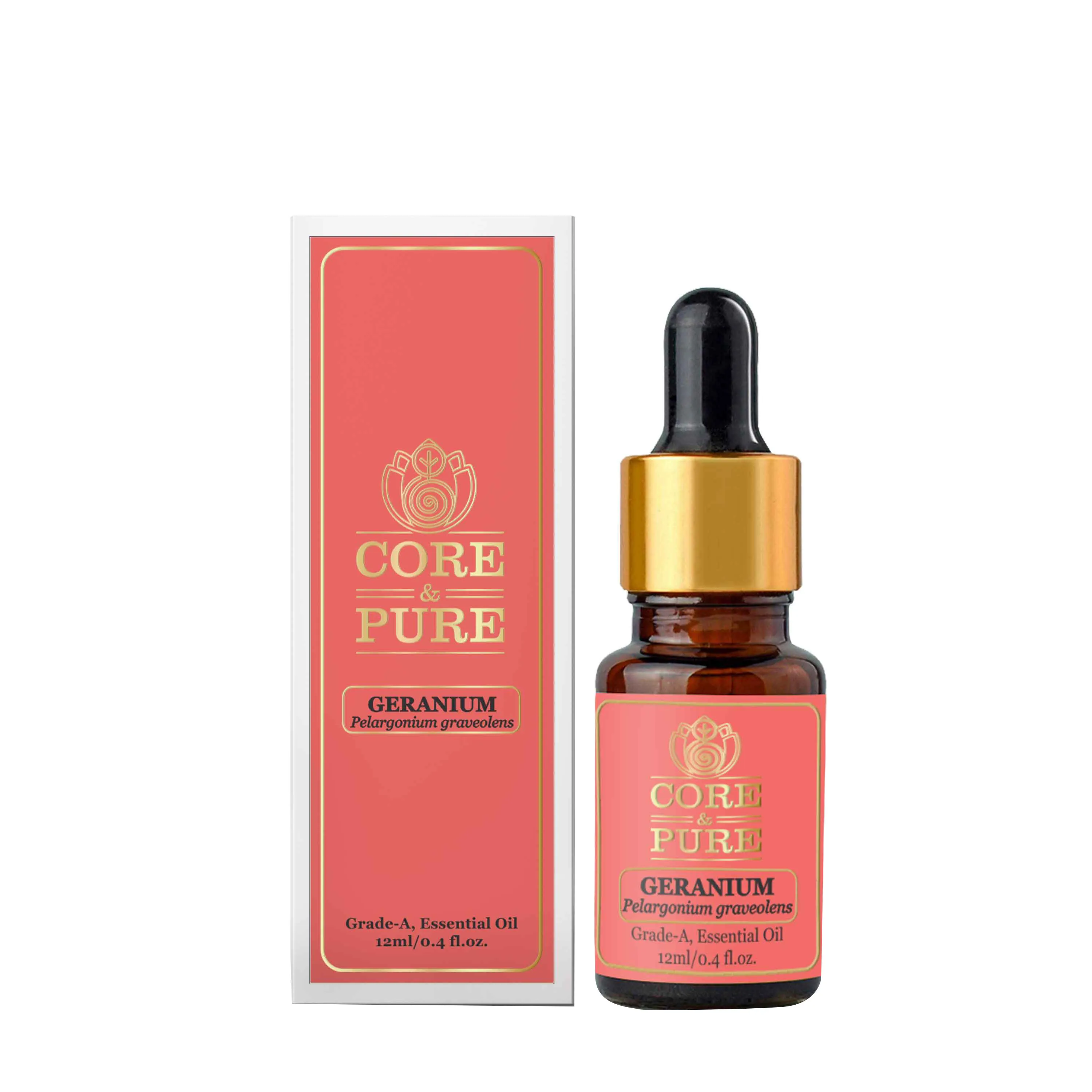 Core & Pure Geranium Essential Oil