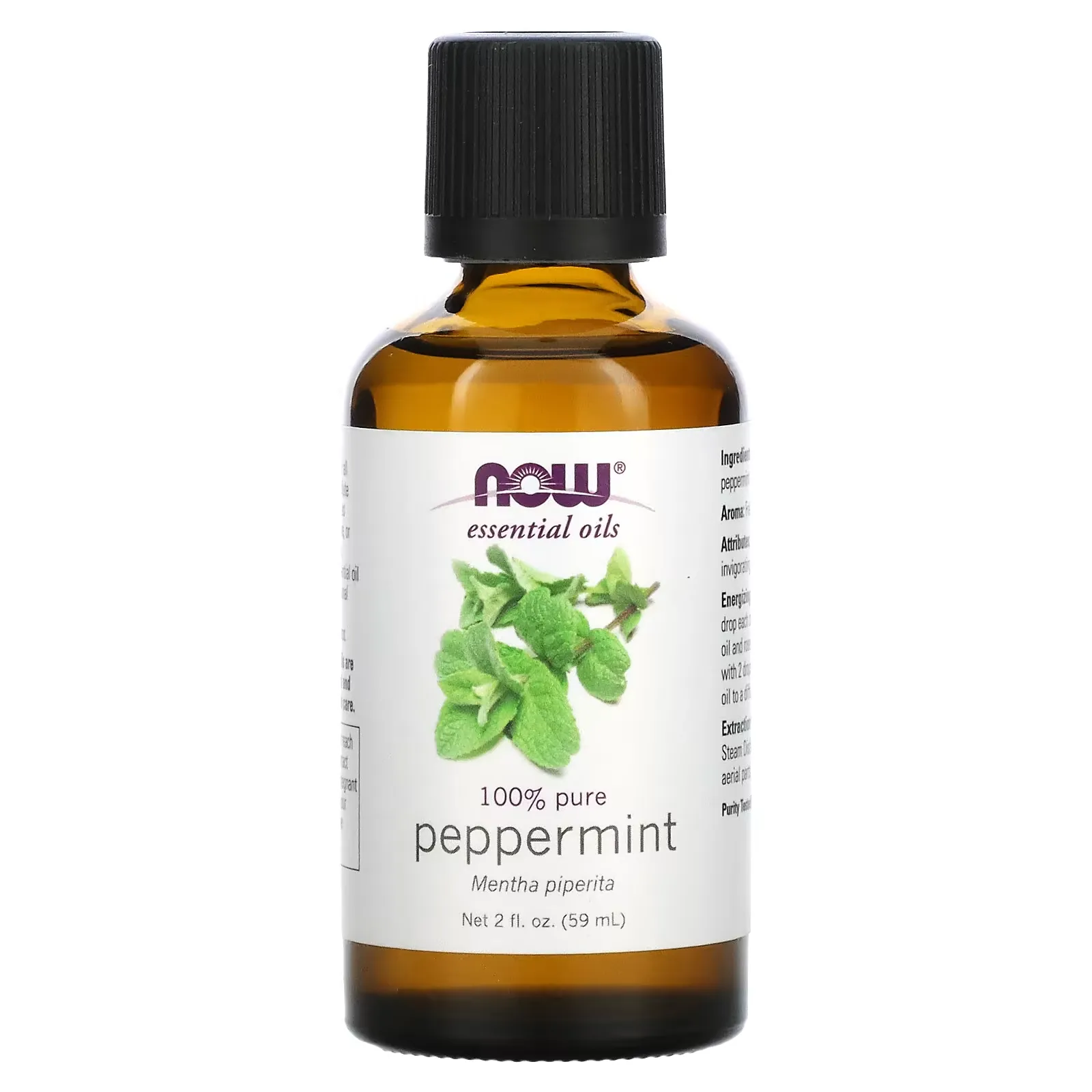 Essential Oils, Peppermint, 2 fl oz (59 ml)