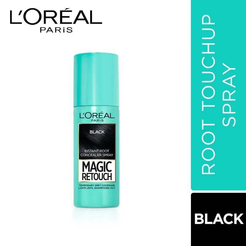 L'Oreal Paris Magic Retouch Instant Root Concealer Spray - Black