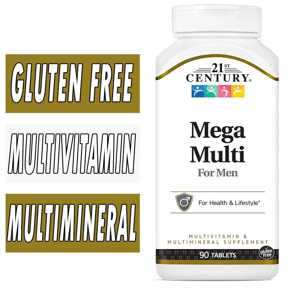 21st Century Mega Multi for Men - 90 Tablets