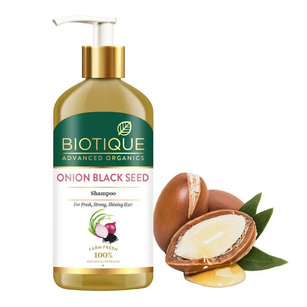 Biotique Advanced Organics Onion Black Seed Shampoo (300 ml)