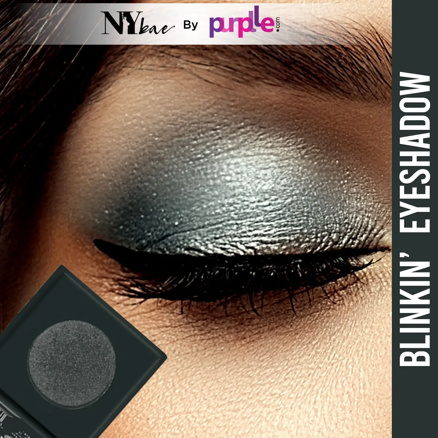 NY Bae Blinkin' Eyeshadow - Lincoln Center 16 (1.2 g) | Green | Single Eyeshadow | Shimmer Finish | High Colour Payoff | Long lasting | Lightweight