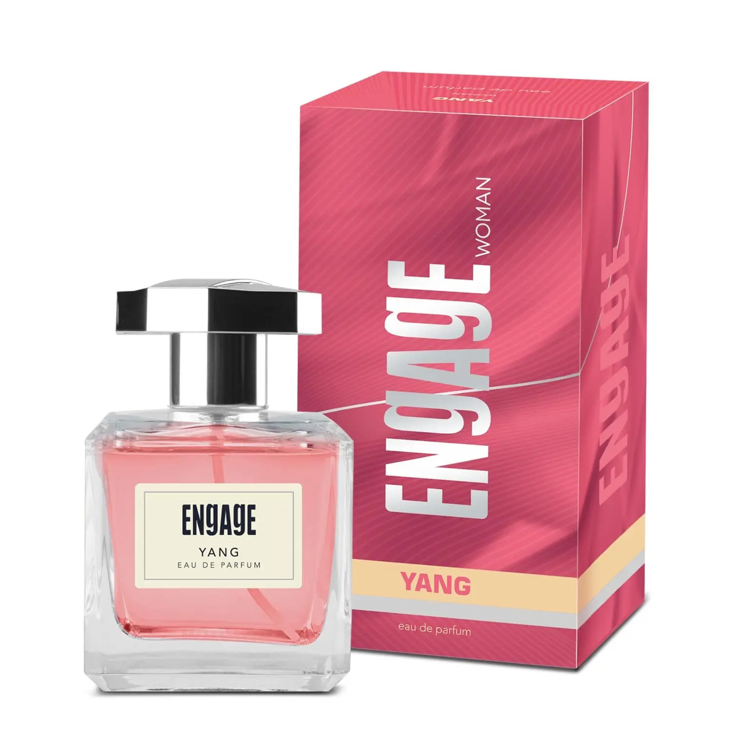 Engage Yang EDP Perfume For Women (100ml + 3ml), Floral and Fruity, Premium Long Lasting Fragrance, Perfect Gift For Women, Skin Friendly, Everyday Fragrance