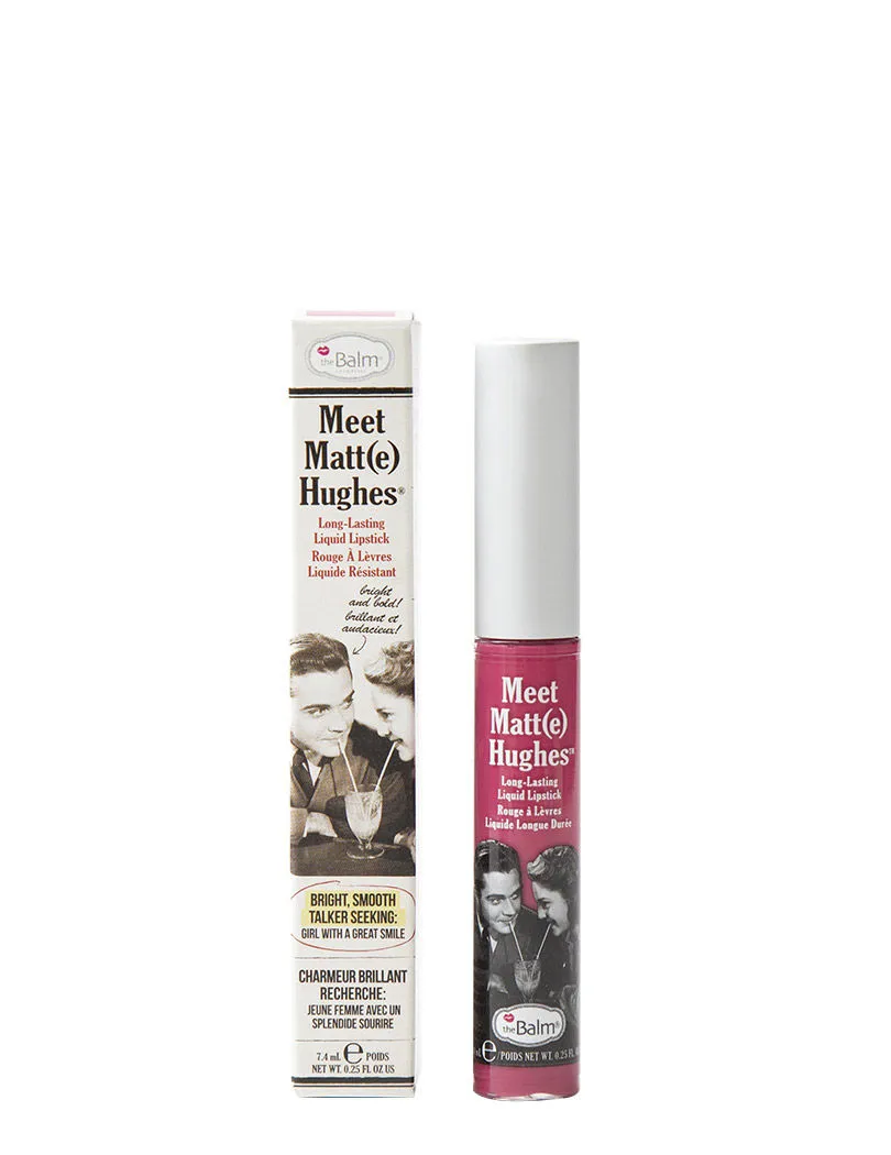 theBalm Meet Matt(e) Hughes Long Lasting Liquid Lipstick - Chivalrous