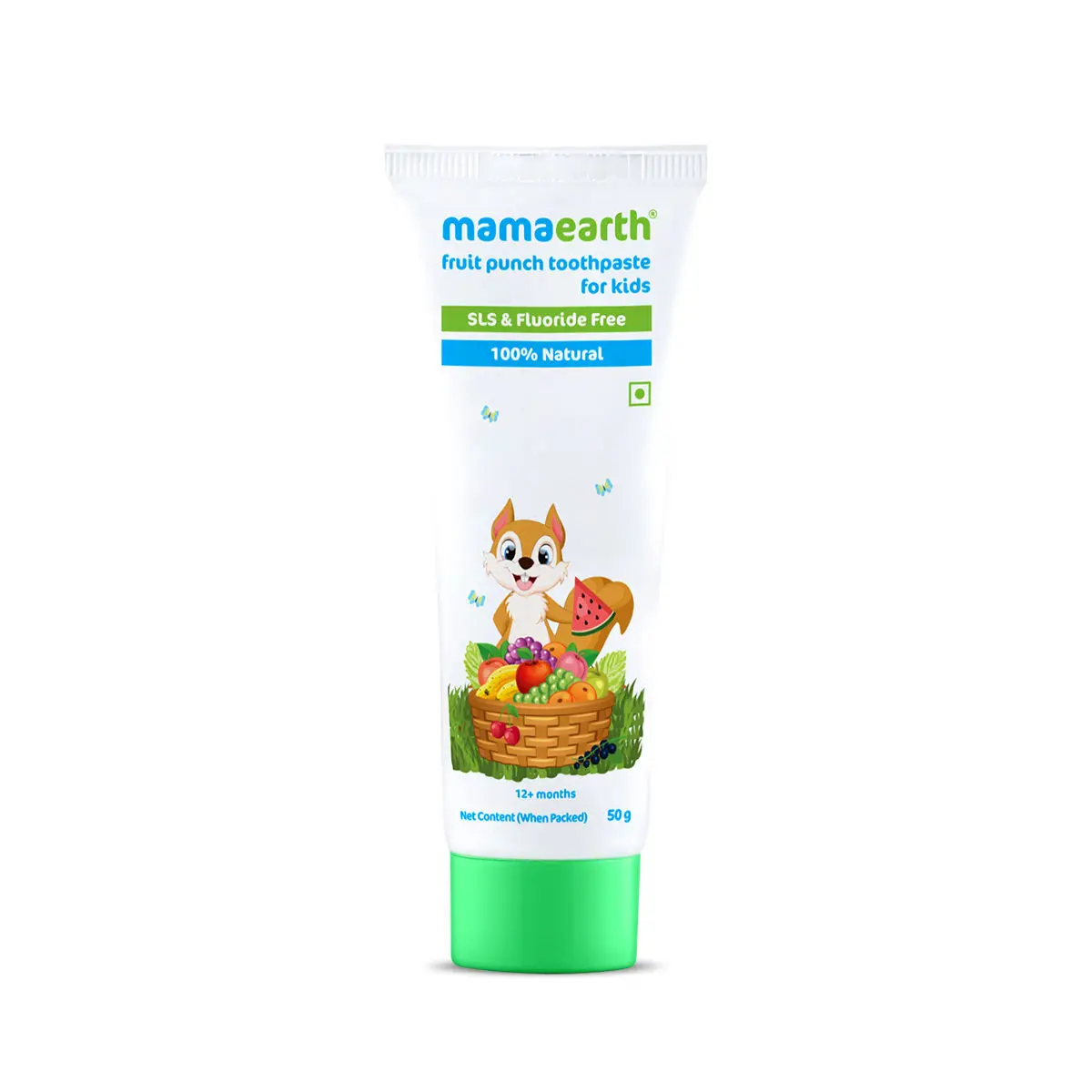 Mamaearth Fruit Punch Toothpaste For Kids (50 g)